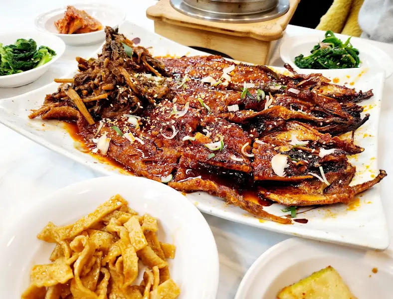 코다리찜 근접샷