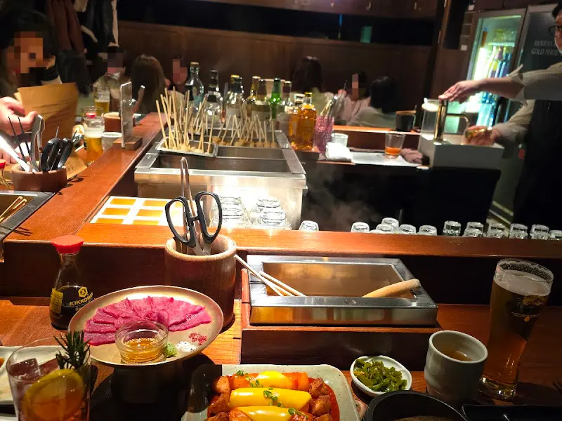 활기 넘치는 오뎅바 내부