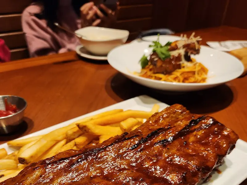 스테이크 립 파스타 한상차림