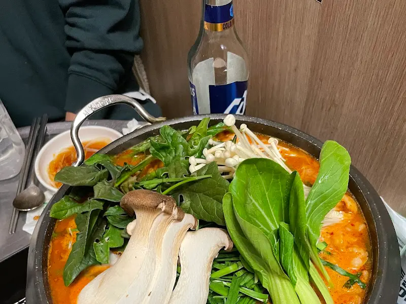 곱창 전골 근접샷