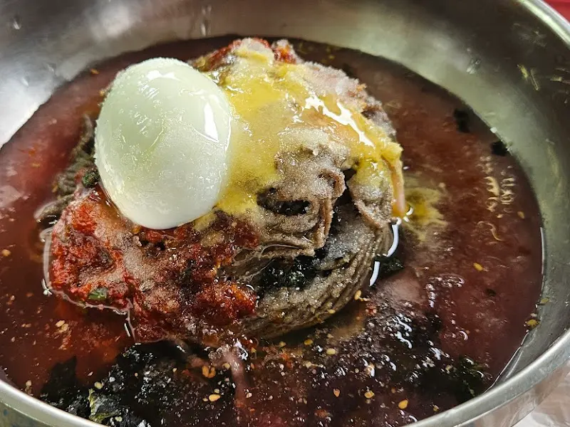 비빔 막국수