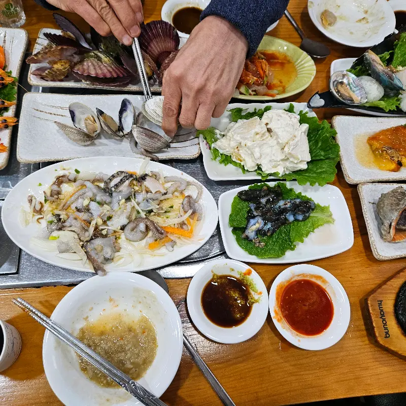 푸짐한 한 상 차림