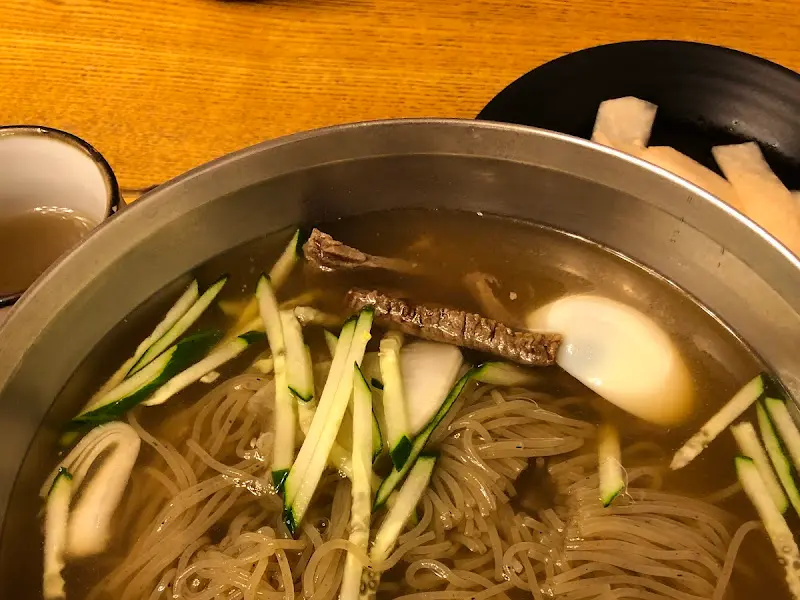 고여사집 냉면 물냉면 디테일