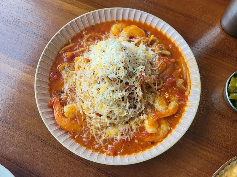 슈림프 로제 파스타