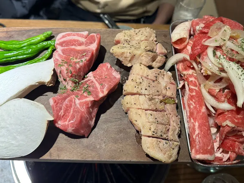 다양한 고기 부위