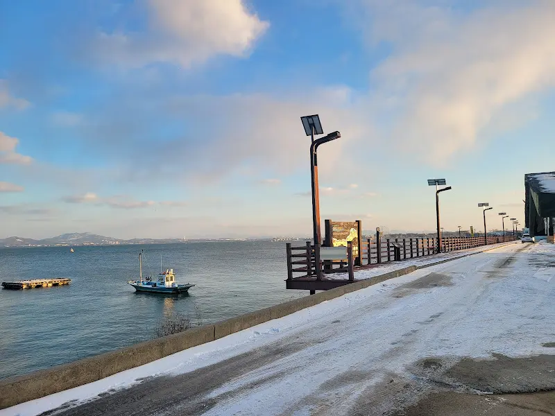 맷돌포구 겨울바다