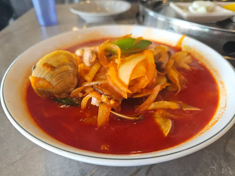 삼선짬뽕 디테일 샷