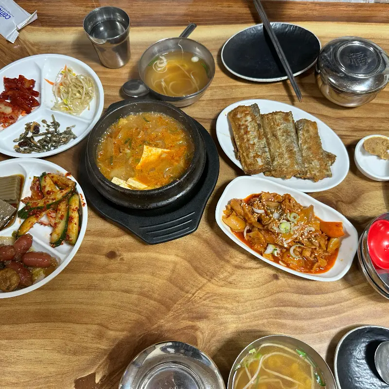 푸짐한 한 상 차림