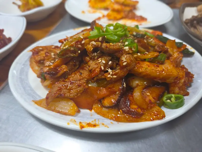 예향식당 돼지고기 볶음