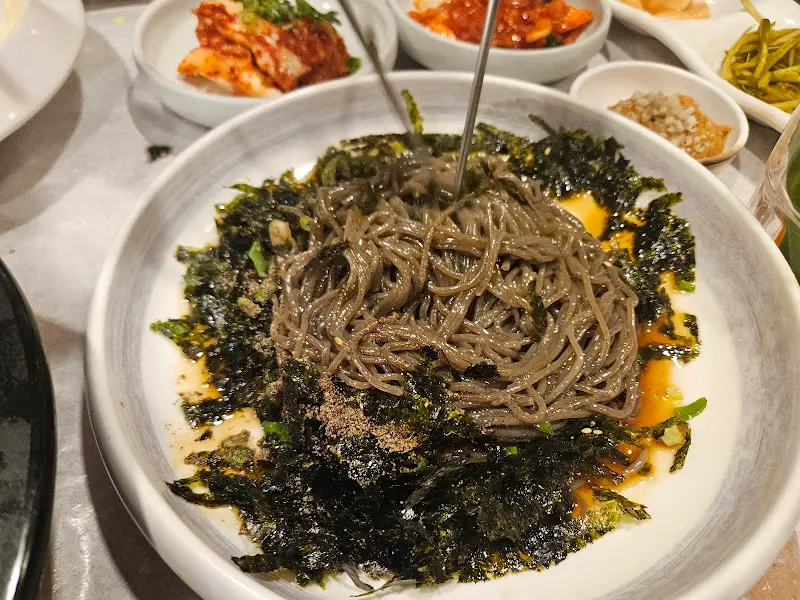 들기름 메밀국수