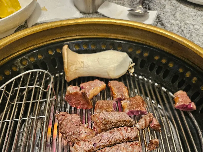 잘 구워진 안심