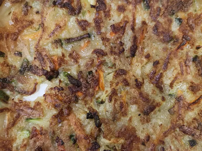 황부자튀김 감자전