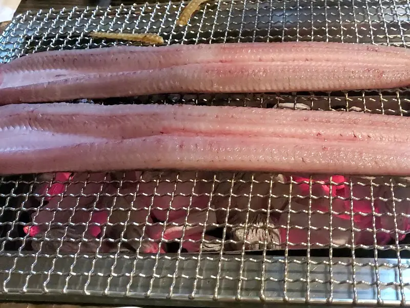 숯불 위 장어