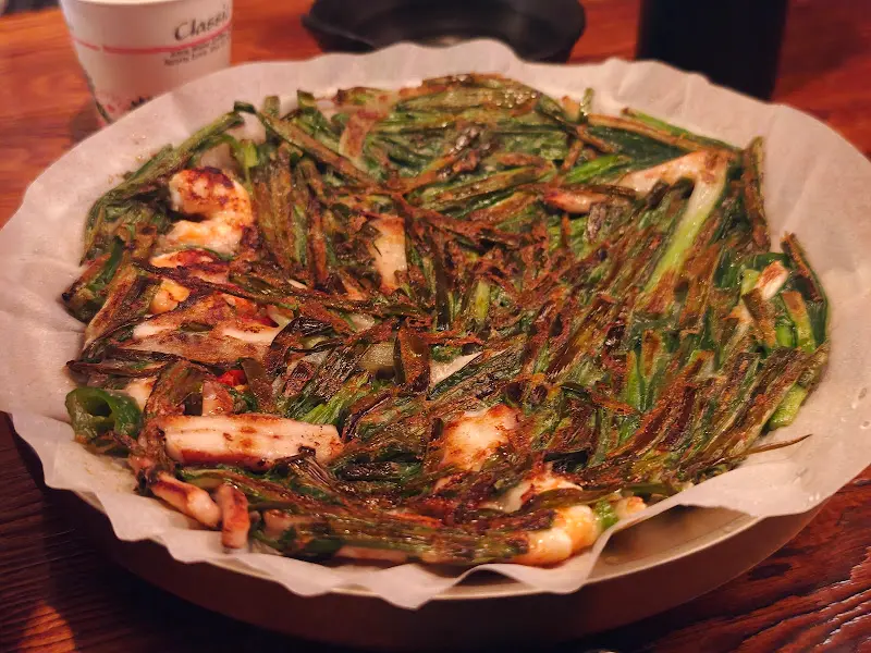 해물파전 비주얼