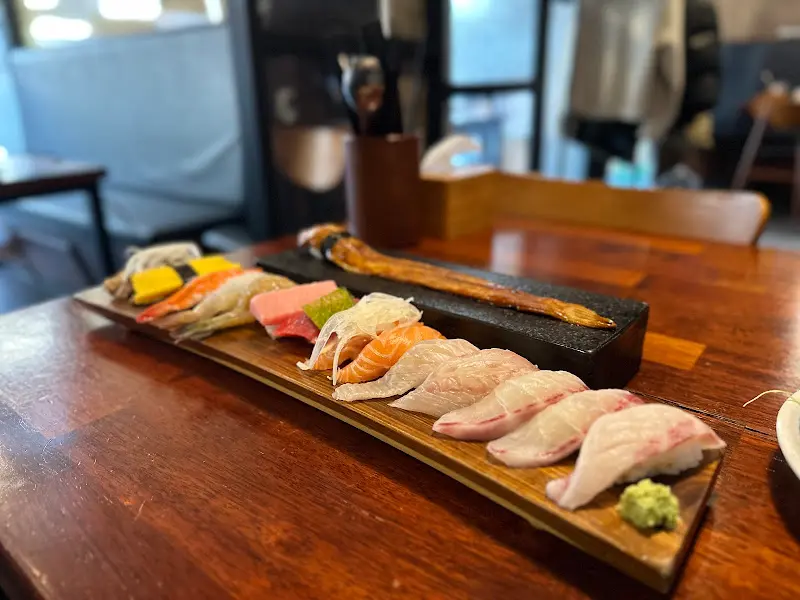 다양한 종류의 초밥