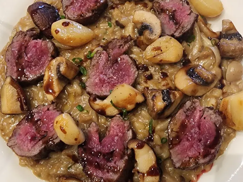 스테이크와 가니쉬