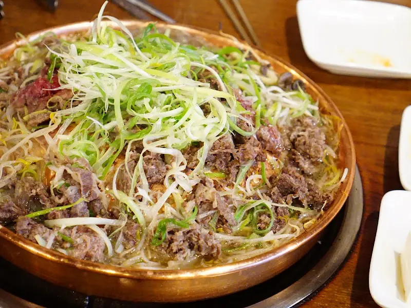 익어가는 불고기