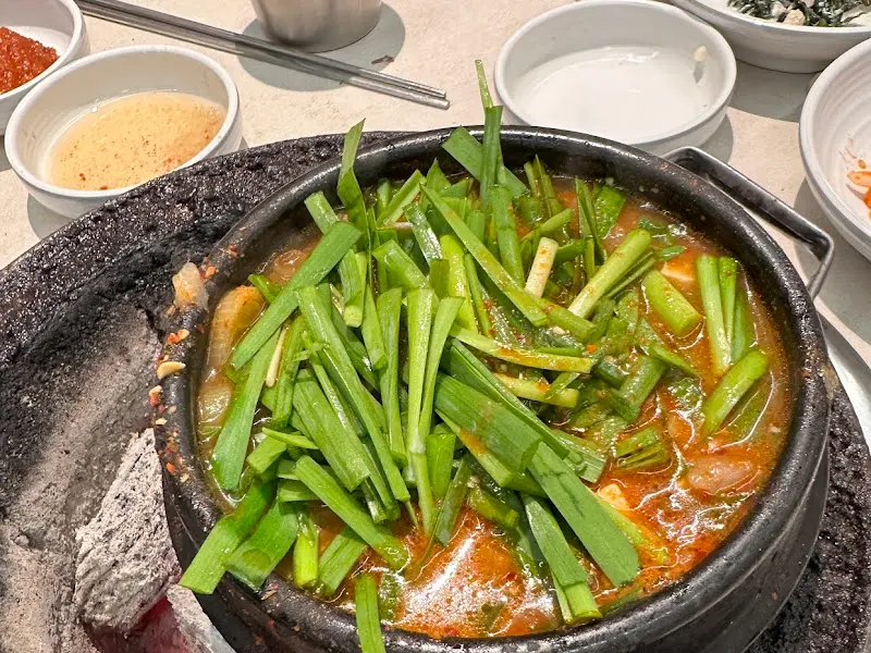 상차림 전체 사진