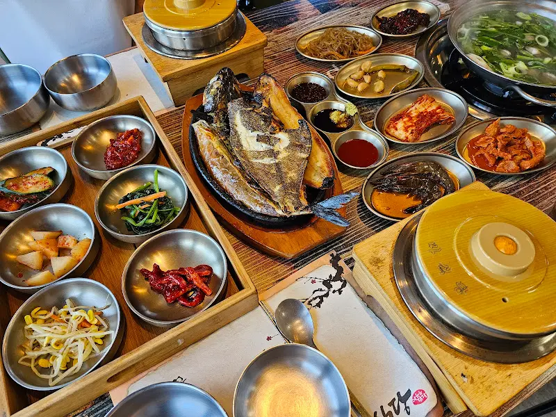 생선구이 정식 전체 사진