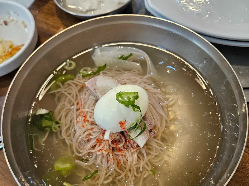 해민면옥 평양냉면 전체샷