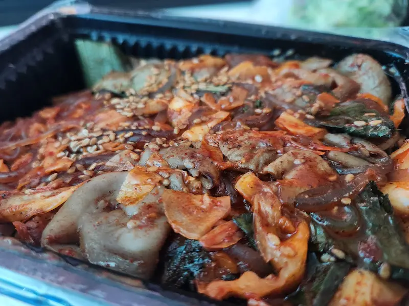 포장된 곱창 디테일