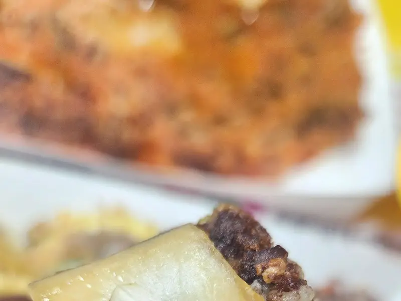 황부자튀김 오징어순대 단면