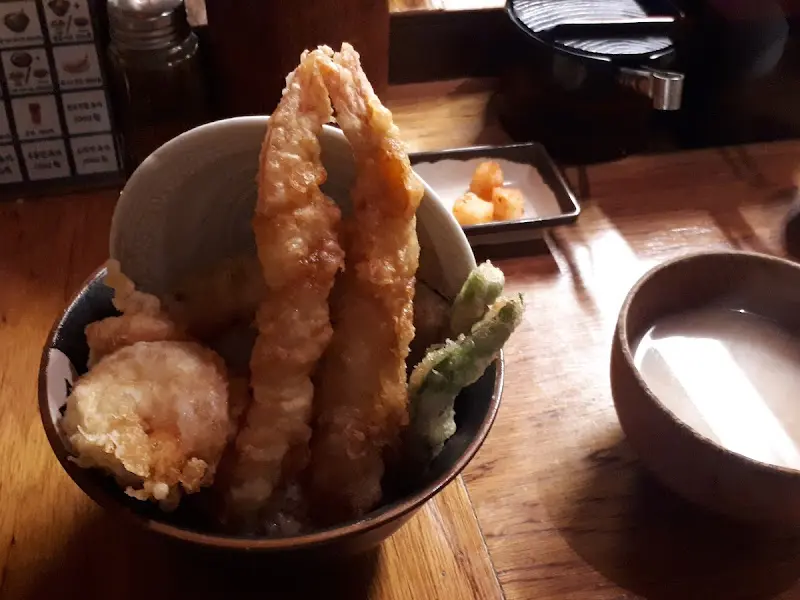 지구당 텐동과 냉소바