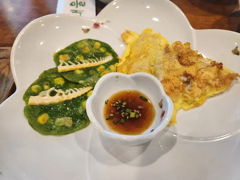 녹두전과 애호박전