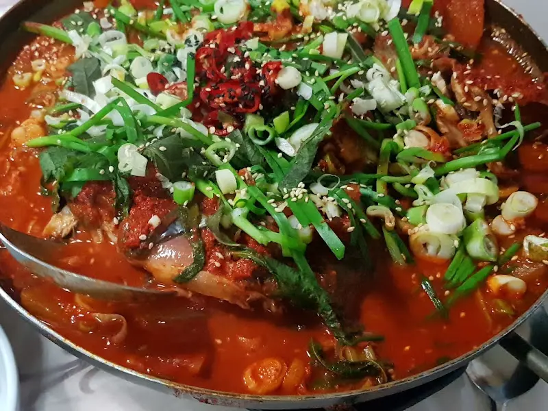 푸짐한 메기찜
