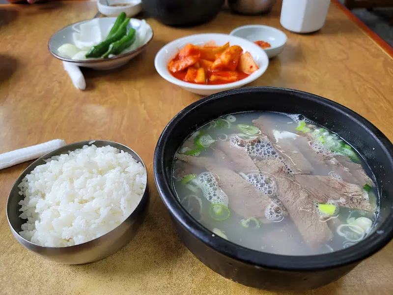 마산 설렁탕 맛집 설렁탕과 밥