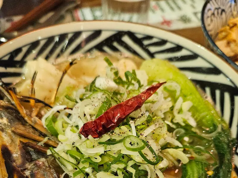 매운 새우 완탕면