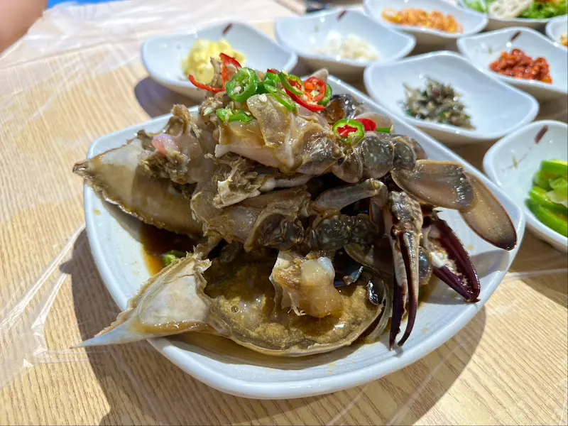 싱싱한 간장게장의 자태