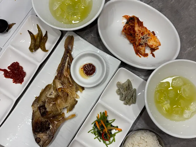 보리굴비 정식 한상차림