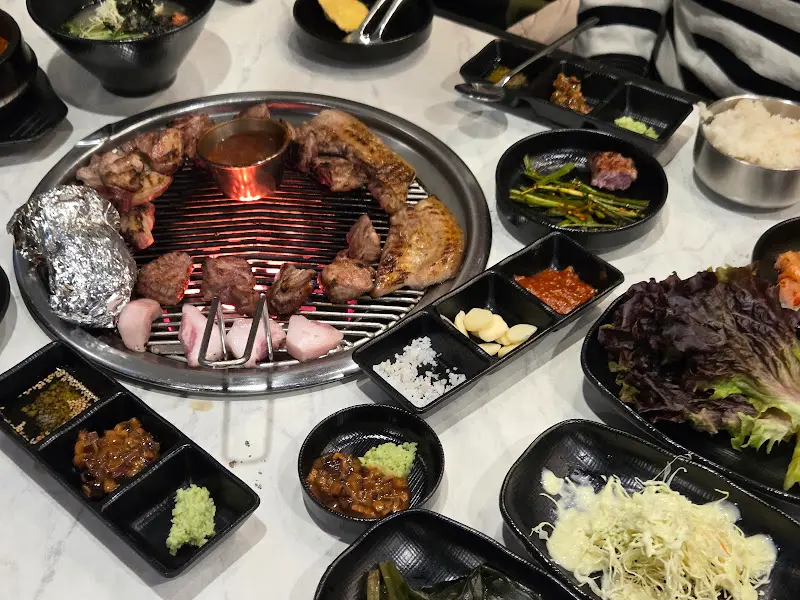 흑돼지 한 상 차림