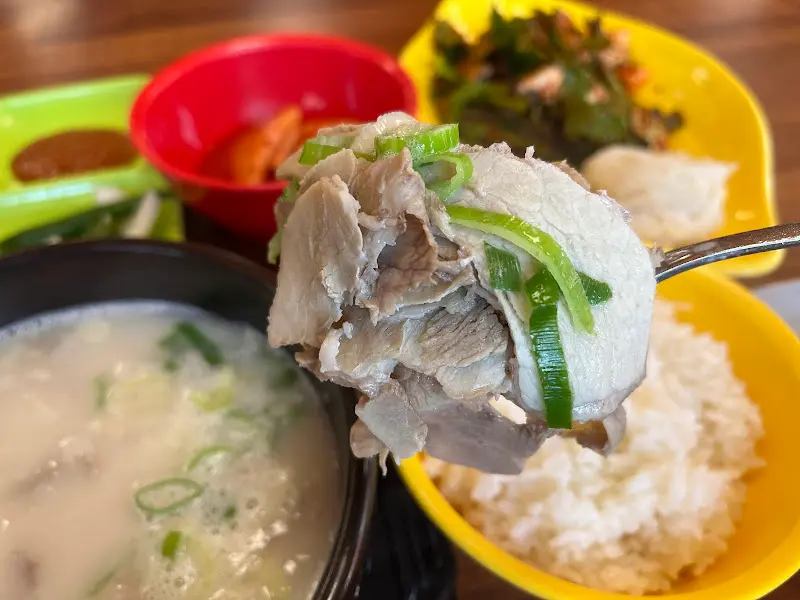 고기 한 점 클로즈업