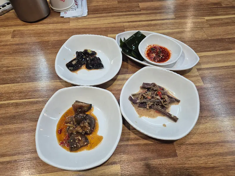 밑반찬 클로즈업