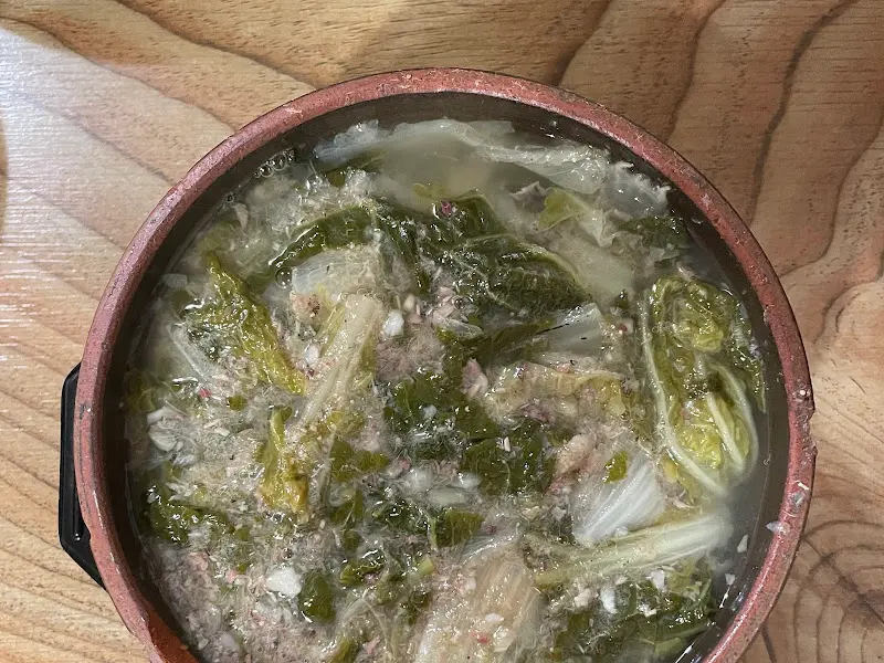 상주식당 추어탕 클로즈업