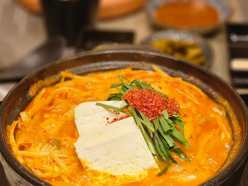 대창전골 근접샷