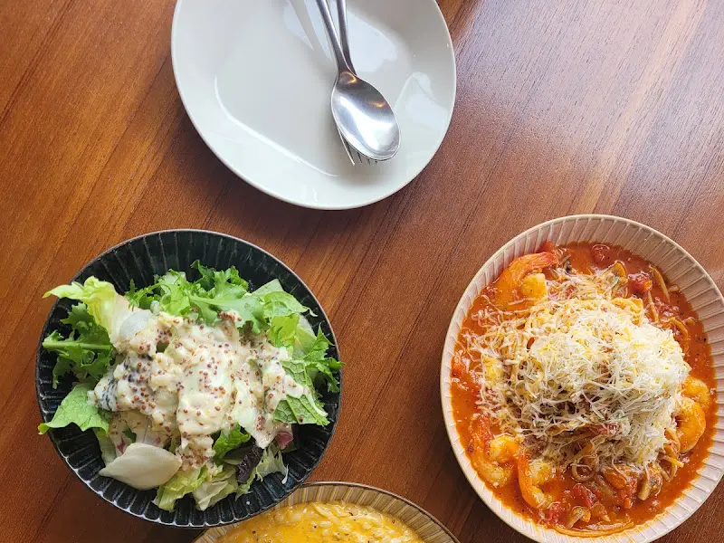 매운 새우 토마토 파스타