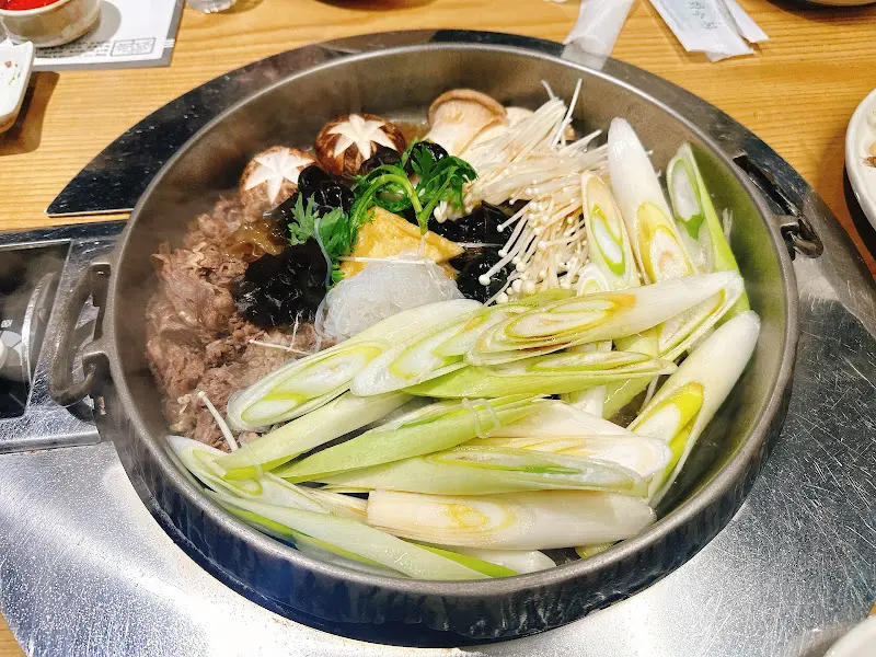 화수목 샤브샤브 분당본점 스키야키 재료