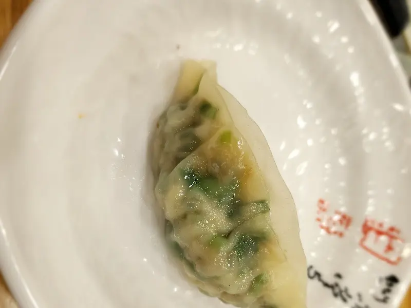 만두 확대 사진