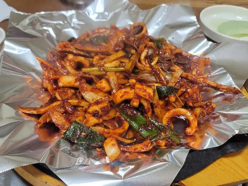 오삼불고기 디테일