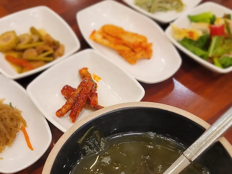 밑반찬 클로즈업