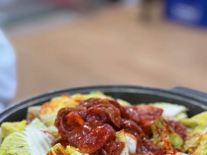 오삼불고기 재료