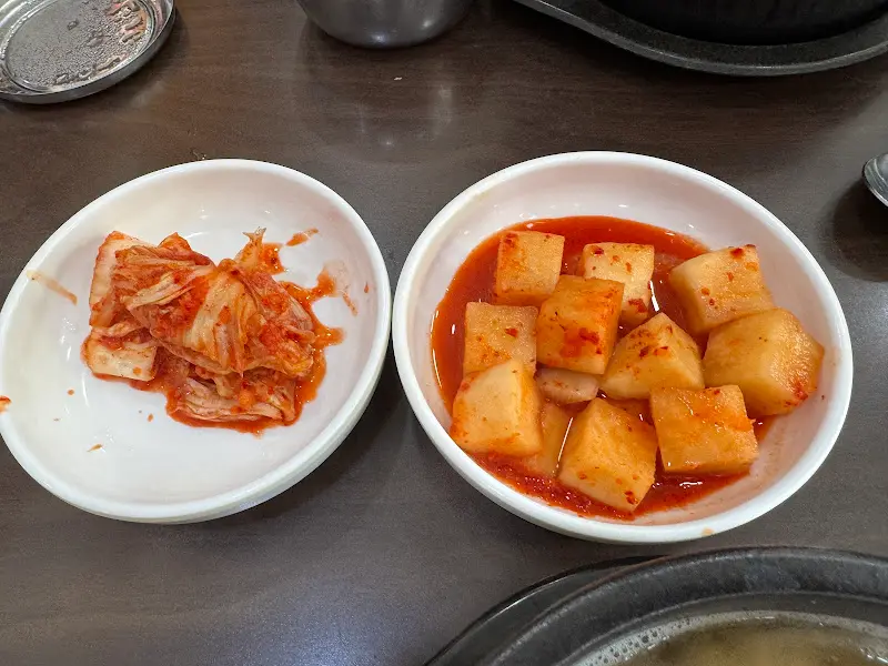 태평소국밥 밑반찬