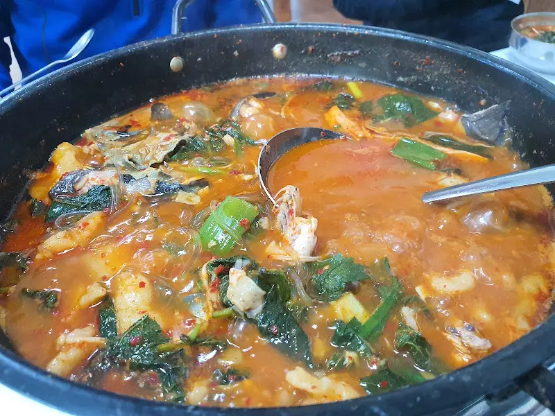 메기 매운탕 클로즈업