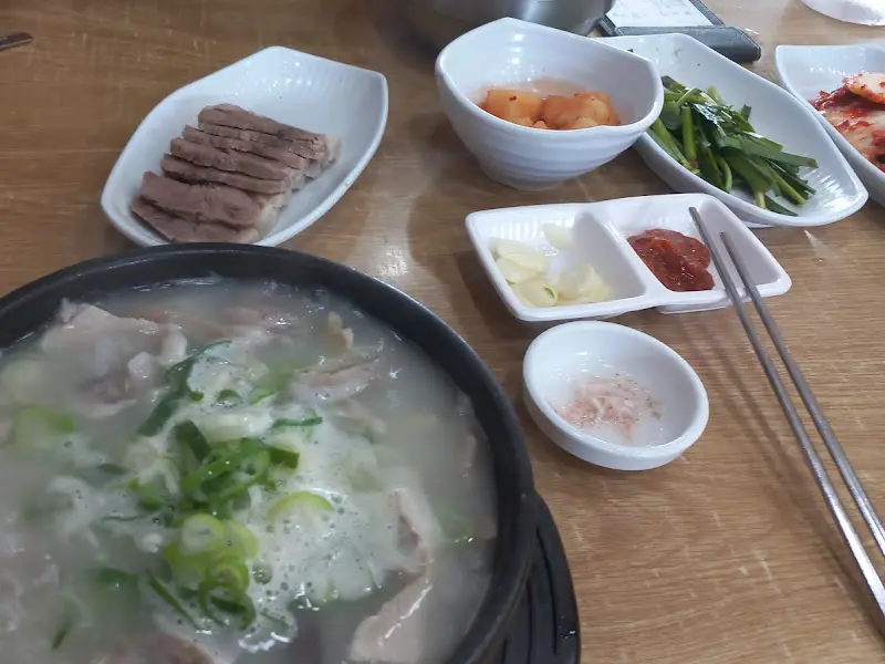순대국 한 상