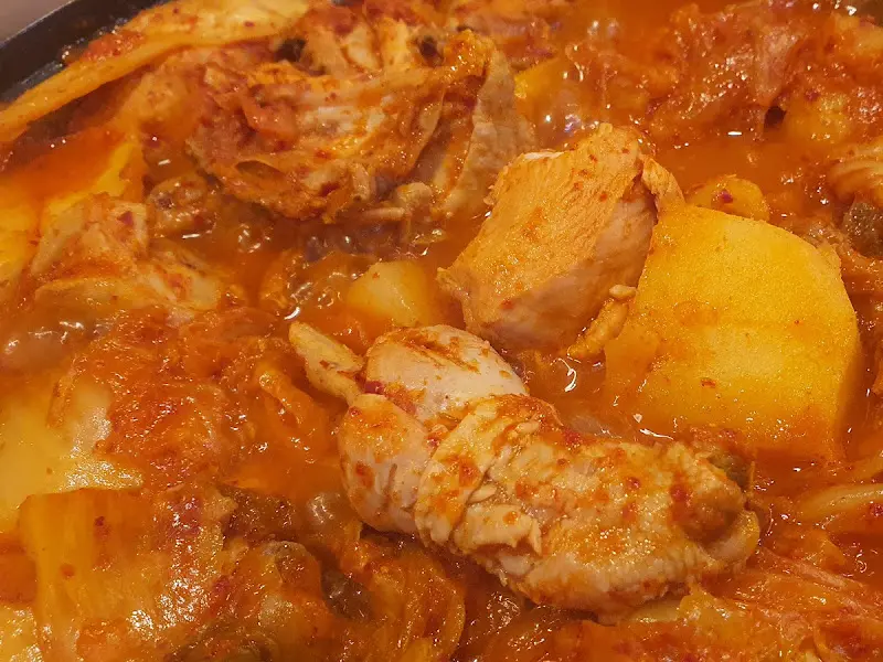 닭고기 클로즈업