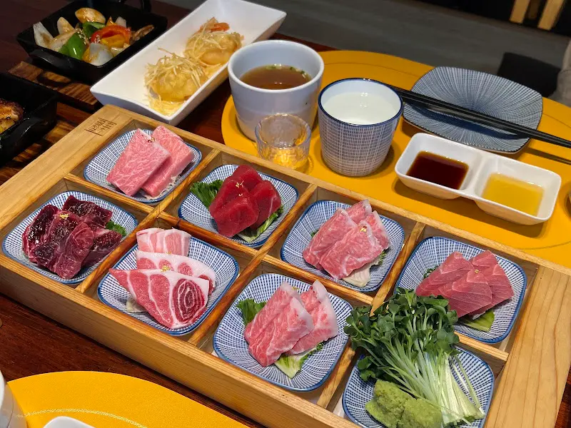 참치회 오마카세 한 상 차림