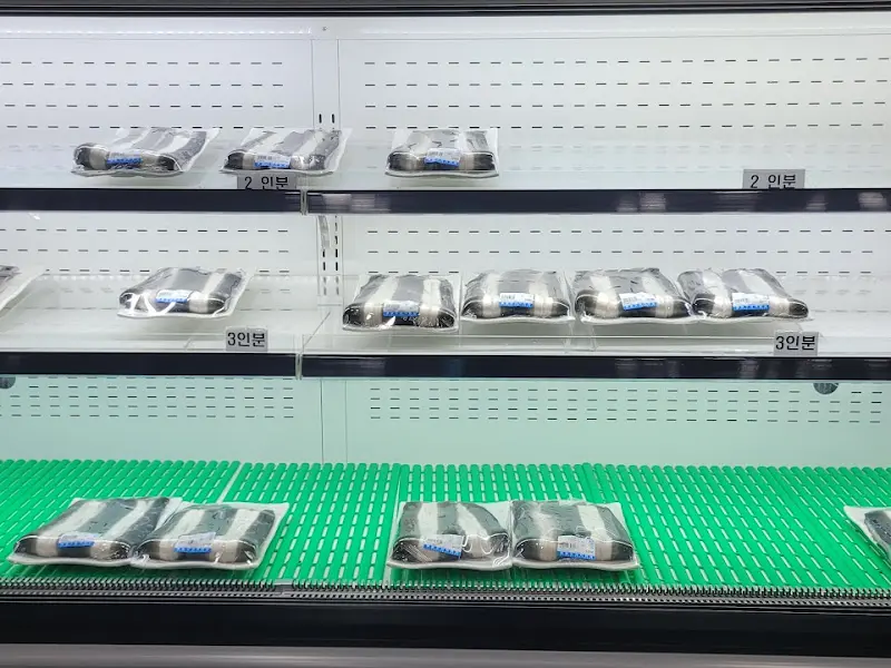 장어 진열 냉장고